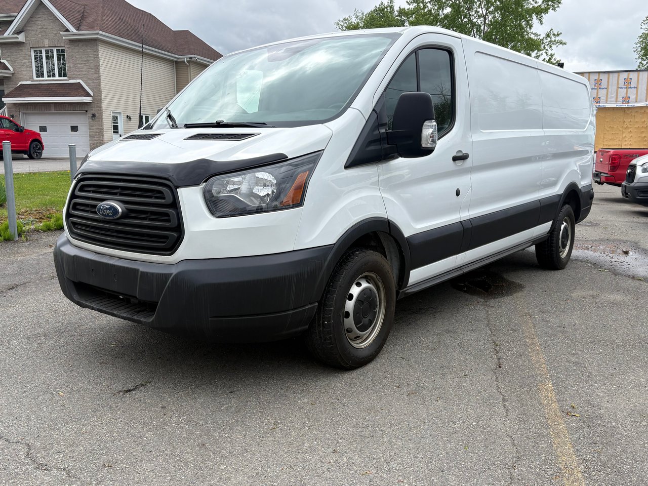 White 2019 Ford Transit Cargo Van Rear-Wheel Drive Automatic