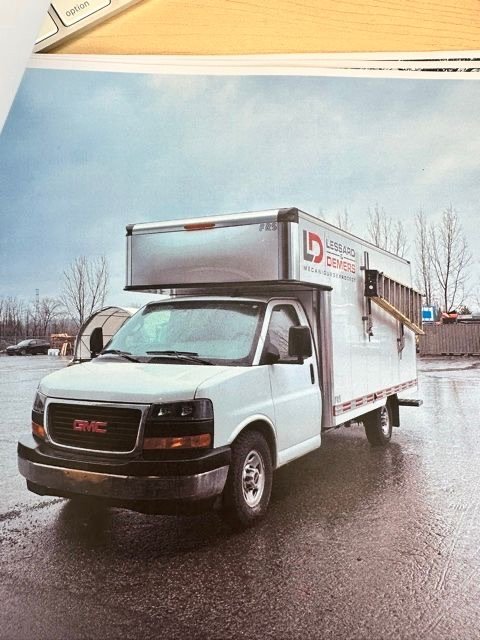 Summit White 2023 GMC Savana Chassis Van Rear-Wheel Drive Automatic