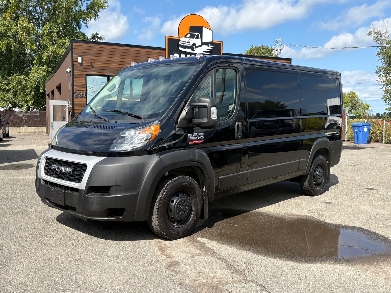 Black 2020 RAM ProMaster Van Front-Wheel Drive Automatic