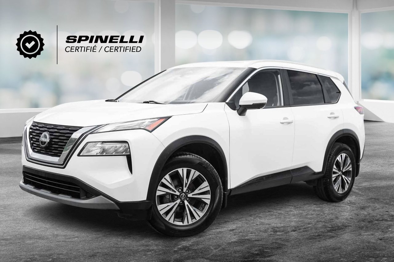 Pearl White Pearl Metallic 2022 Nissan Rogue SV AWD SUV / Crossover All-Wheel Drive Automatic
