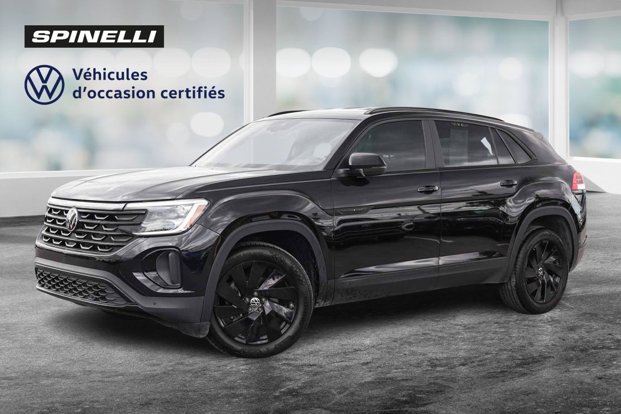 Deep Black Pearl 2024 Volkswagen Atlas Cross Sport Comfortline 4Motion SUV / Crossover Automatic