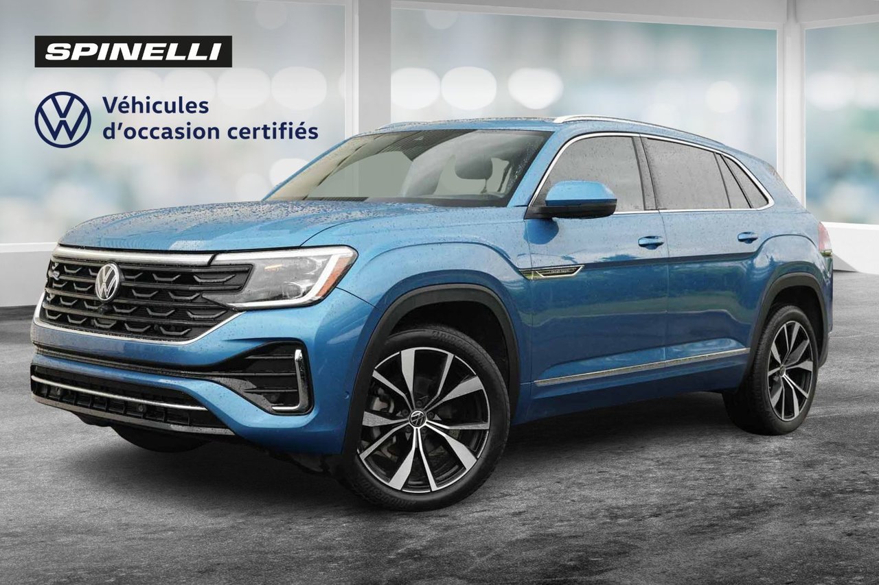 Kingfisher Blue Metallic 2024 Volkswagen Atlas Cross Sport SUV / Crossover  Automatic