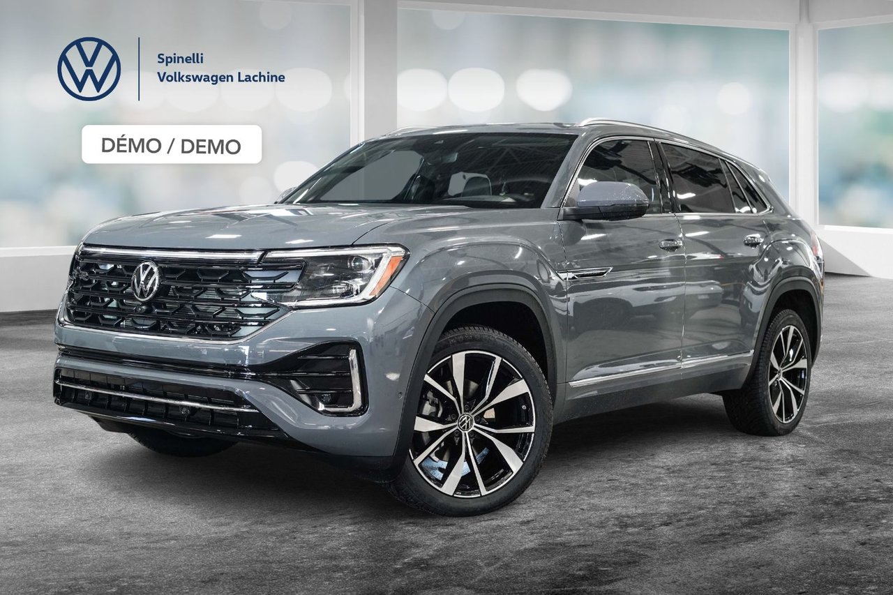 Gray (Pure Grey) 2025 Volkswagen Atlas Cross Sport Execline R-Line 4Motion SUV / Crossover Automatic