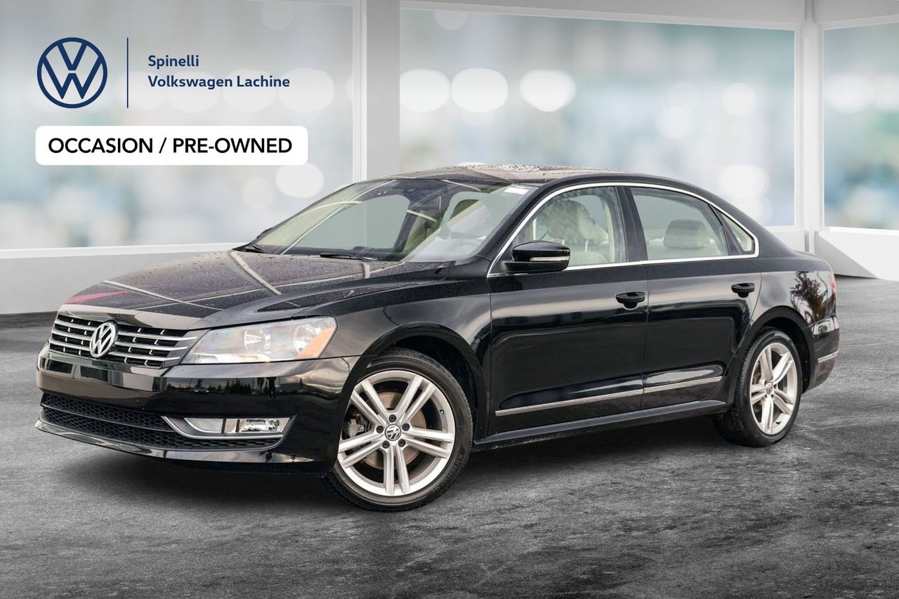 Black 2015 Volkswagen Passat Sedan Automatic