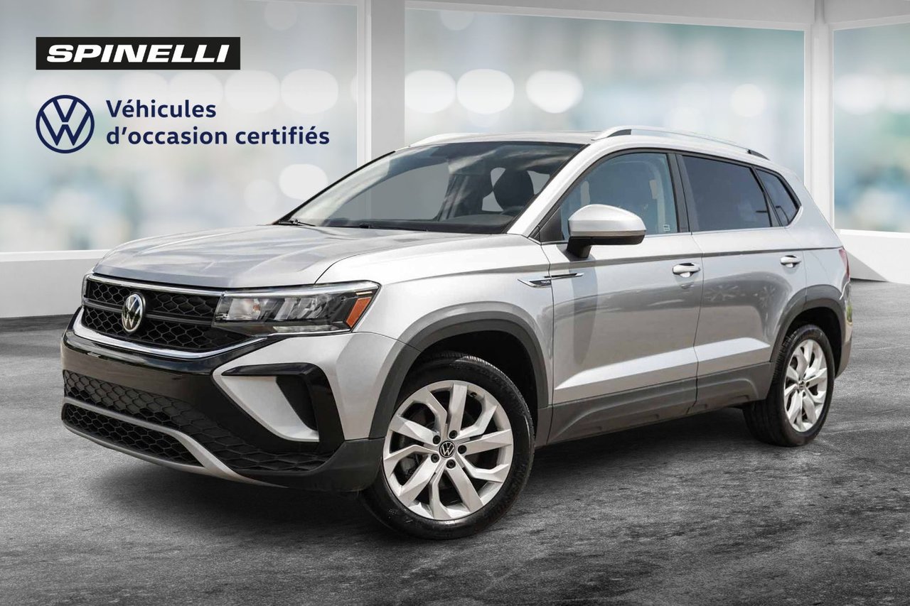 Pyrite Silver Metallic 2022 Volkswagen Taos Comfortline 4Motion SUV / Crossover Automatic