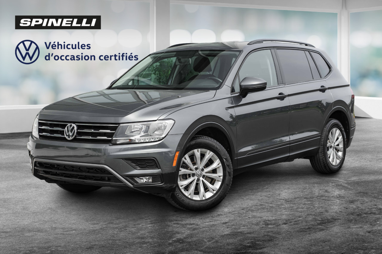 Platinum Gray Metallic 2018 Volkswagen Tiguan Trendline 4Motion SUV / Crossover Automatic