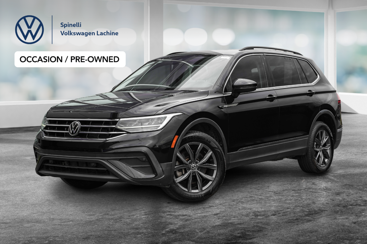 Deep Black Pearl 2022 Volkswagen Tiguan SUV / Crossover  Automatic