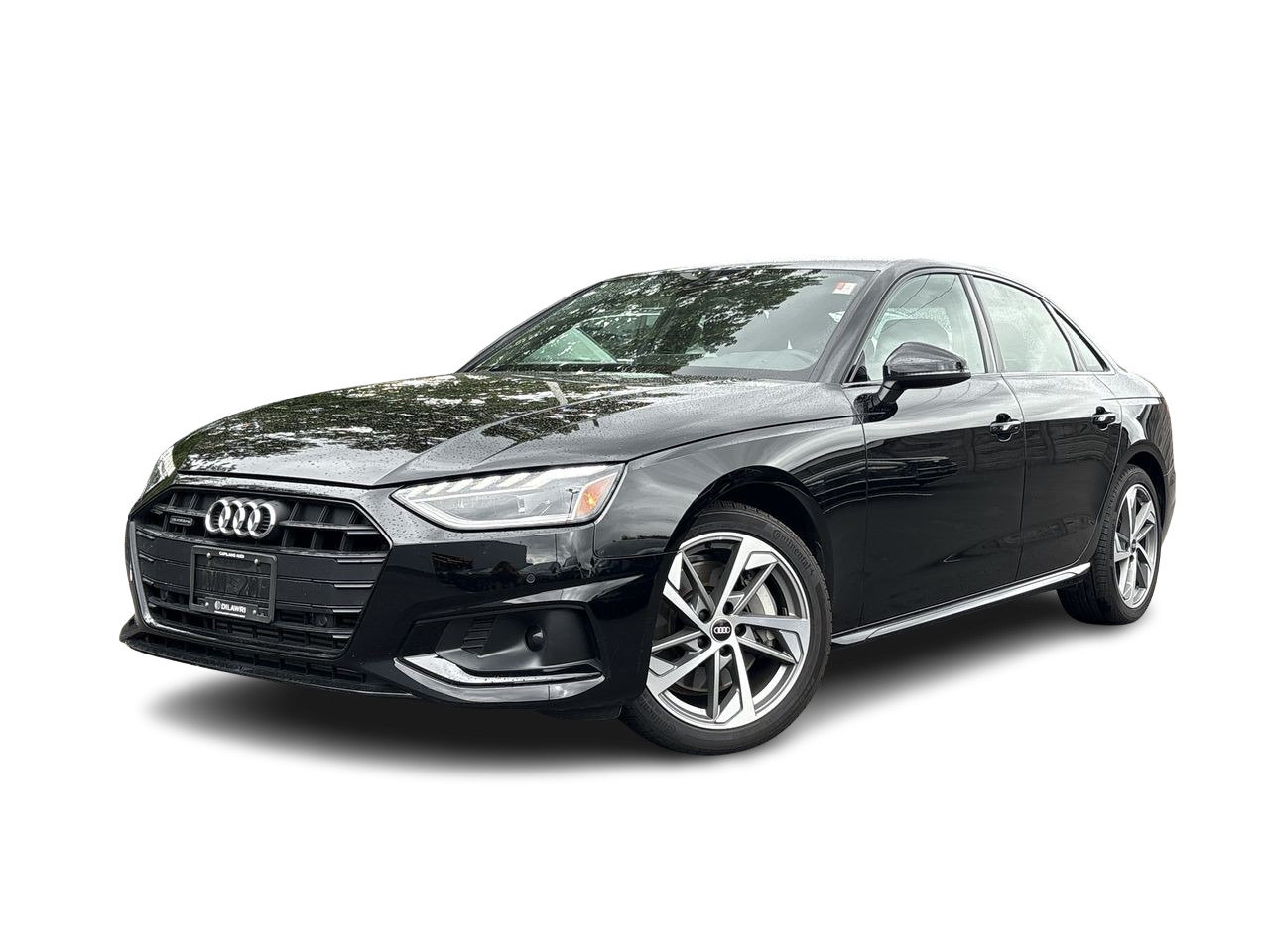 Brilliant Black 2023 Audi A4 Sedan Automatic