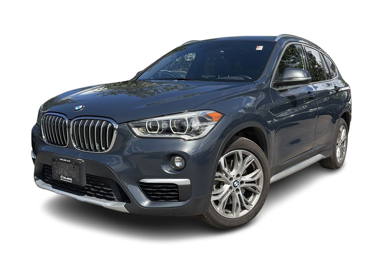 Gray 2018 BMW X1 xDrive28i AWD SUV / Crossover All-Wheel Drive Automatic