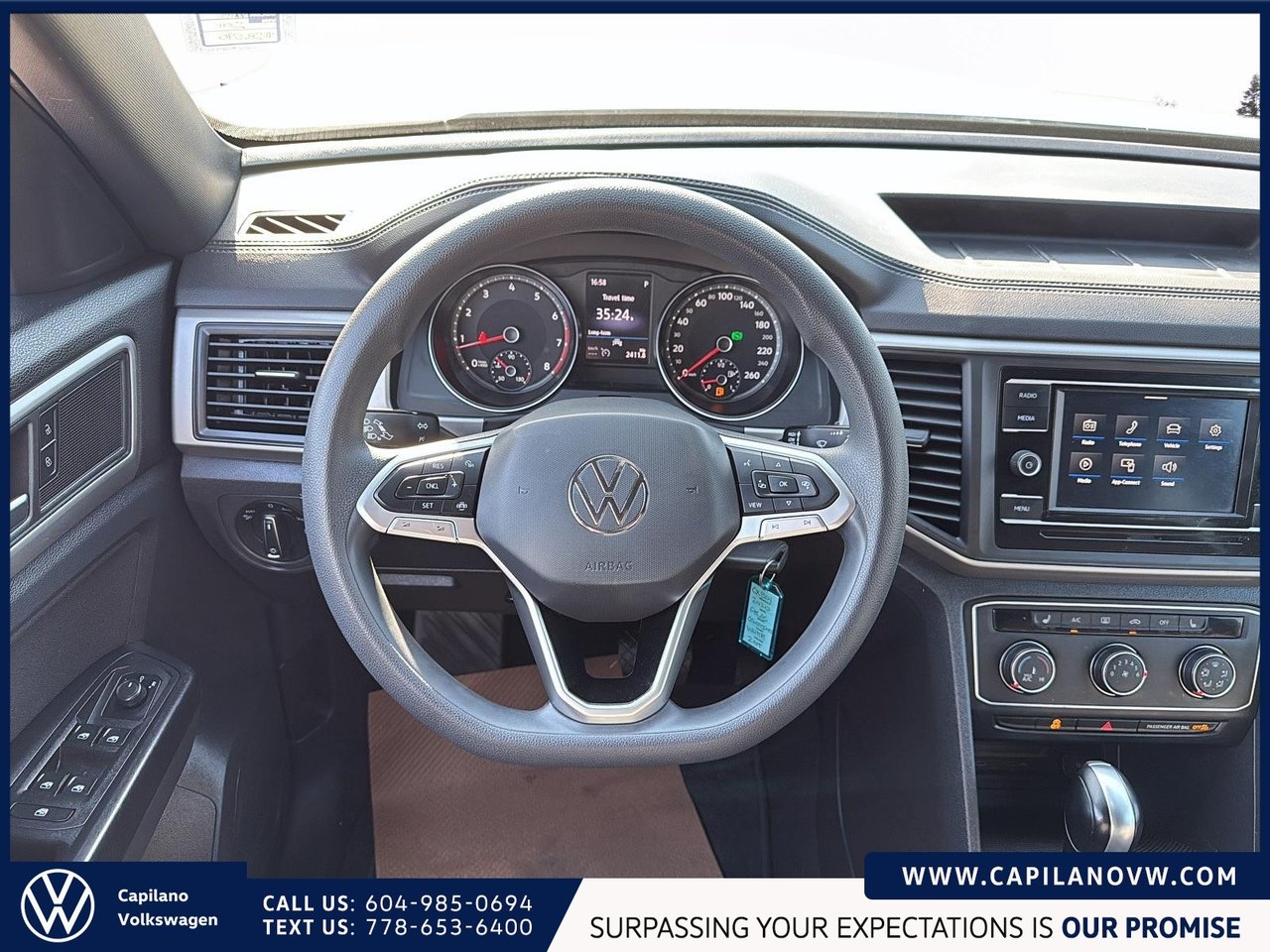 2020 Volkswagen Atlas Cross Sport Trendline 2.0 4MOTION Just Arrived! Local, Low Km, No Accidents