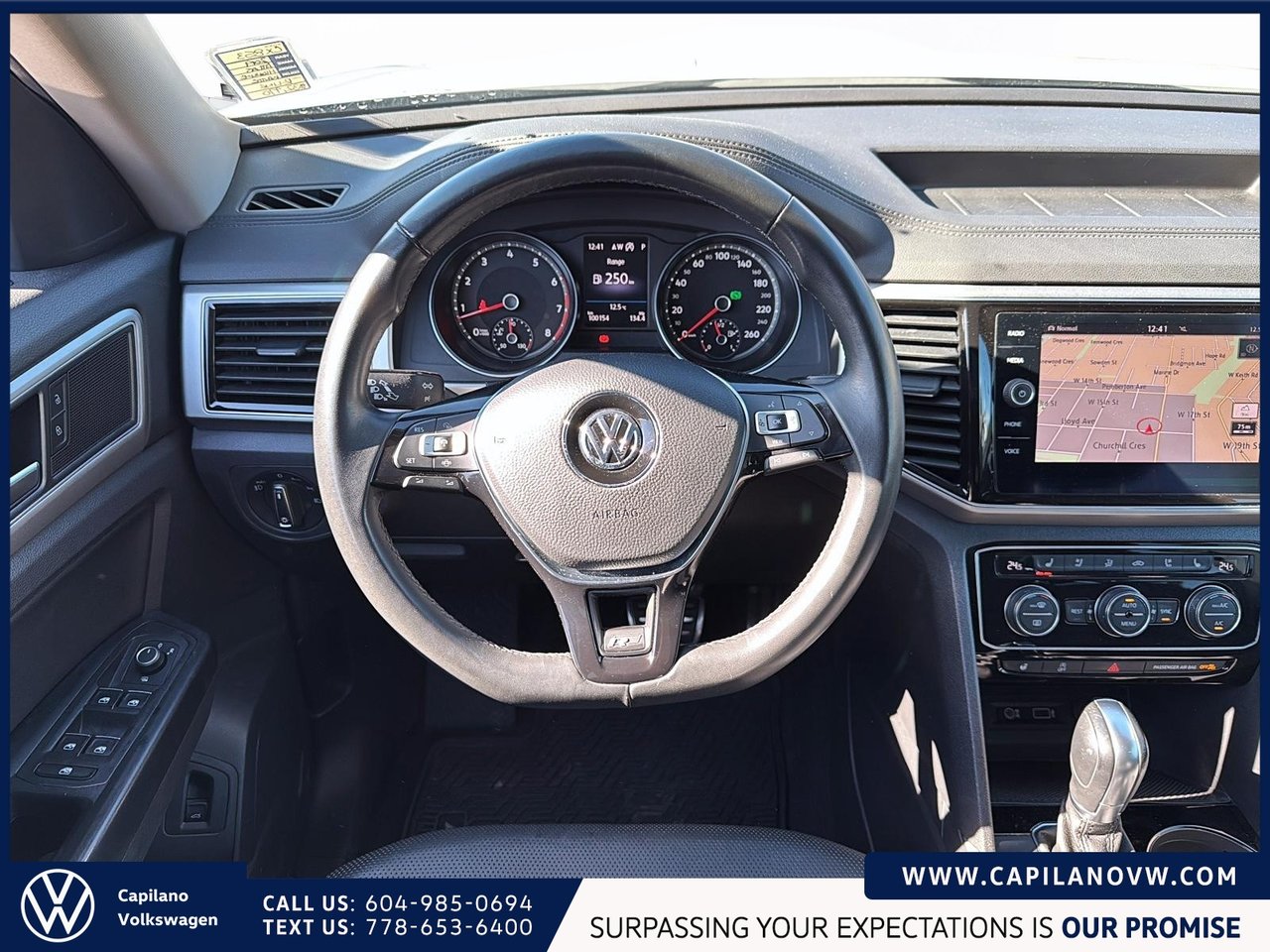 2019 Volkswagen Atlas Highline 3.6L 4MOTION | R Line Package | 3rd Row Just Arrived! Local Vehicle, Well Equipped