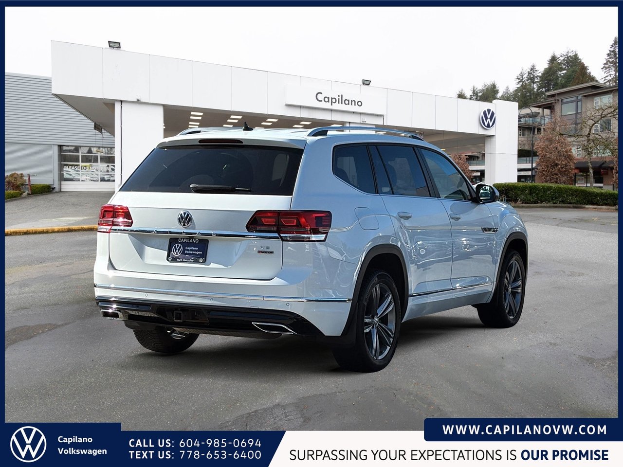 2019 Volkswagen Atlas Highline 3.6L 4MOTION | R Line Package | 3rd Row Just Arrived! Local Vehicle, Well Equipped