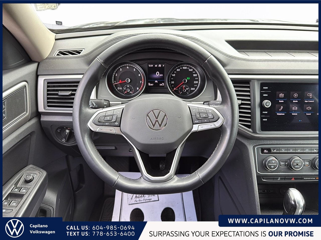 2021 Volkswagen Atlas Comfortline 2.0T 4-MOTION Just Arrived! Local, One Owner, No Accidents