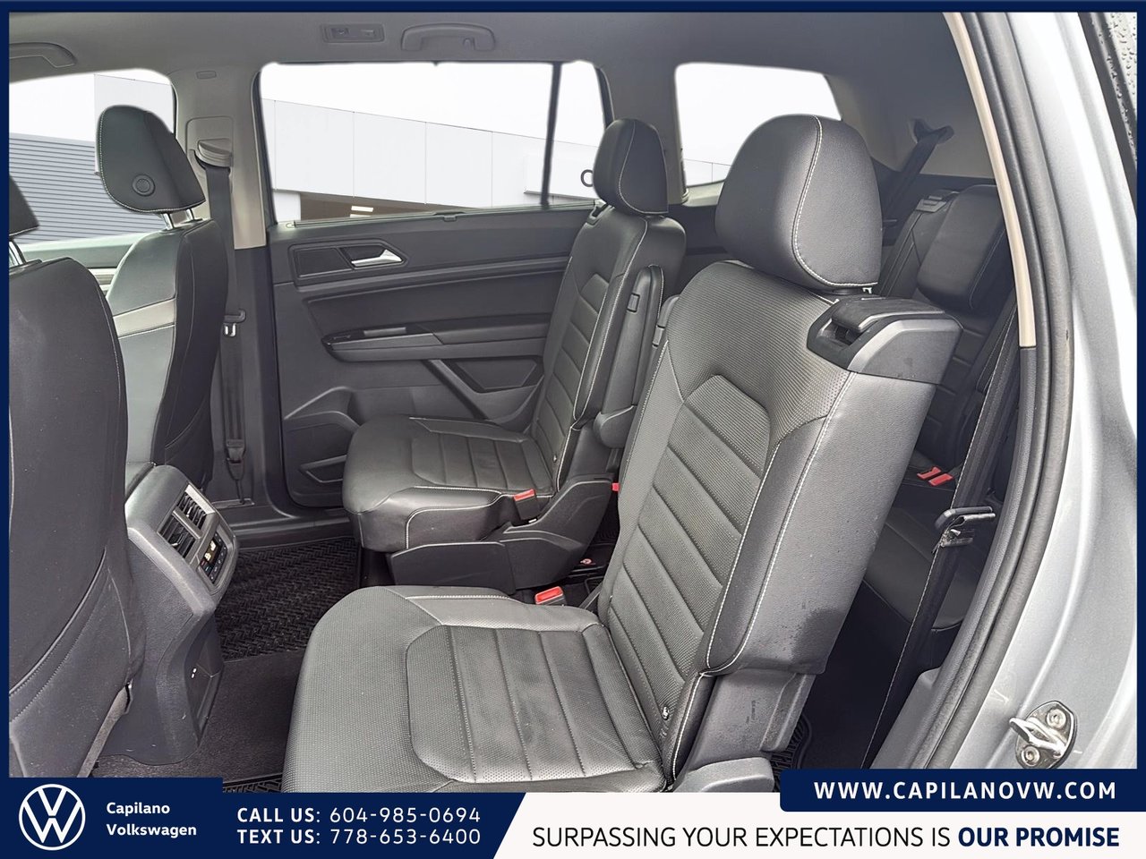 2021 Volkswagen Atlas Highline 3.6L 4MOTION + Captain's Chair Package Just Arrived! Local, No Accidents, AWD