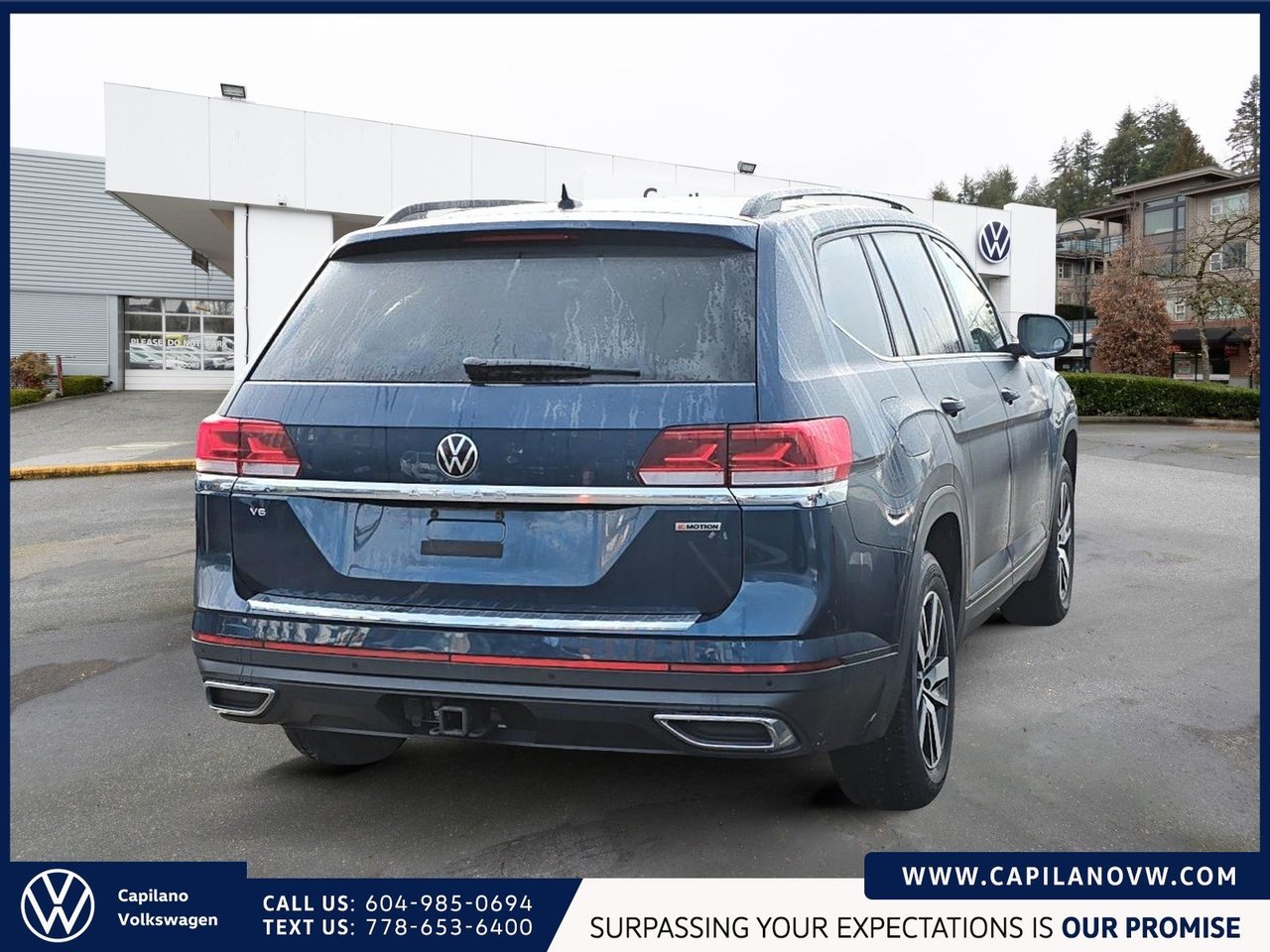 2022 Volkswagen Atlas Comfortline 3.6L 4MOTION | 3rd Row Seats Just Arrived! Local Vehicle, AWD, Well-Equipped, Low KM