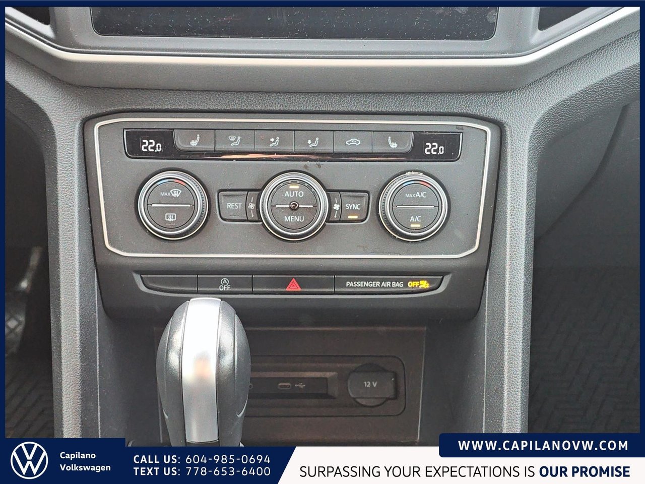 2022 Volkswagen Atlas Comfortline 3.6L 4MOTION | 3rd Row Seats Just Arrived! Local Vehicle, AWD, Well-Equipped, Low KM