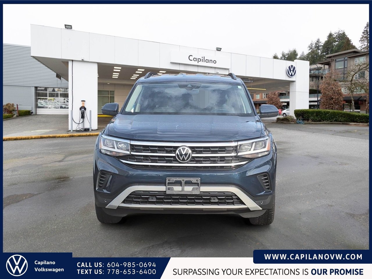 2022 Volkswagen Atlas Comfortline 3.6L 4MOTION | 3rd Row Seats Just Arrived! Local Vehicle, AWD, Well-Equipped, Low KM