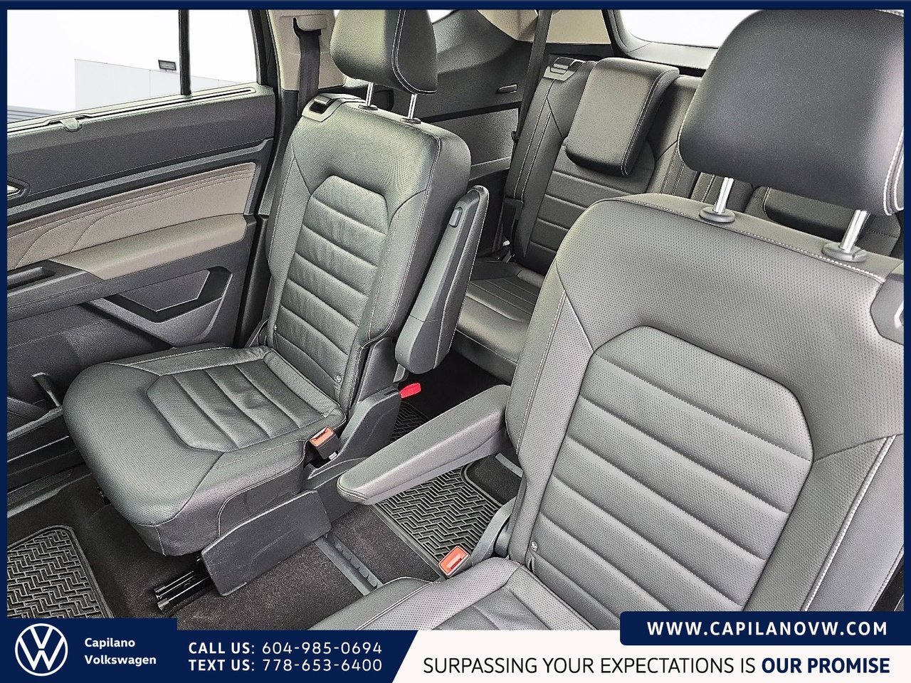 2023 Volkswagen Atlas Highline 3.6L 4MOTION | R Line & Captain's Chairs Just Arrived! Local Vehicle, Well-Equipped