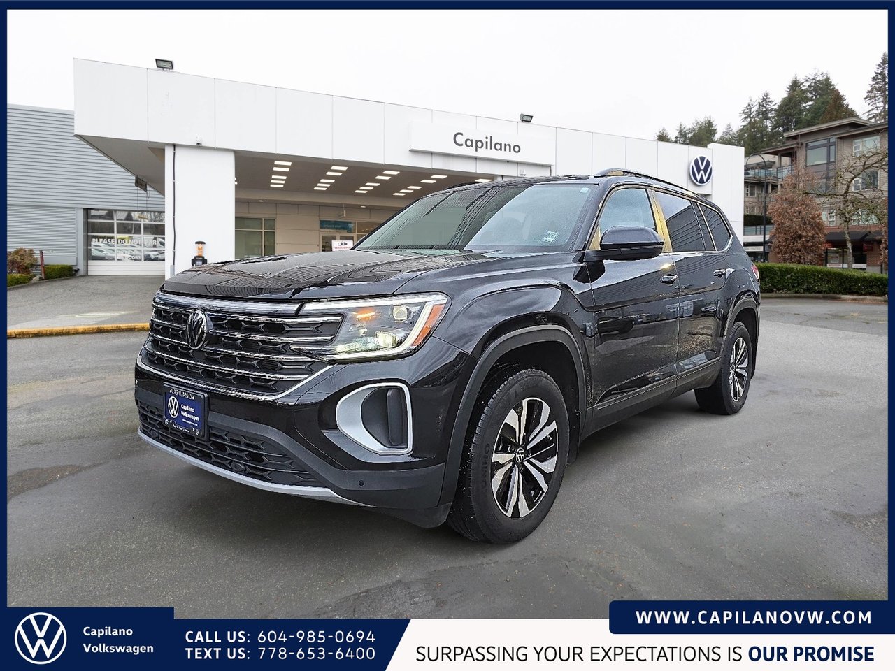 2024 Volkswagen Atlas Comfortline 4MOTION Just Arrived! Local Vehicle, No Accidents