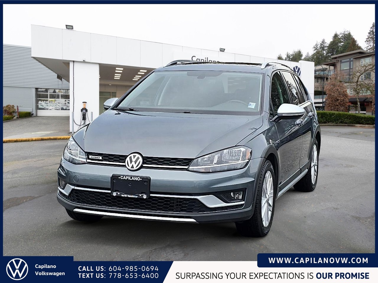 2019 Volkswagen Golf Alltrack Highline 4MOTION | Driver Assistance Basic Package Just Arrived! Local Vehicle, Low KM