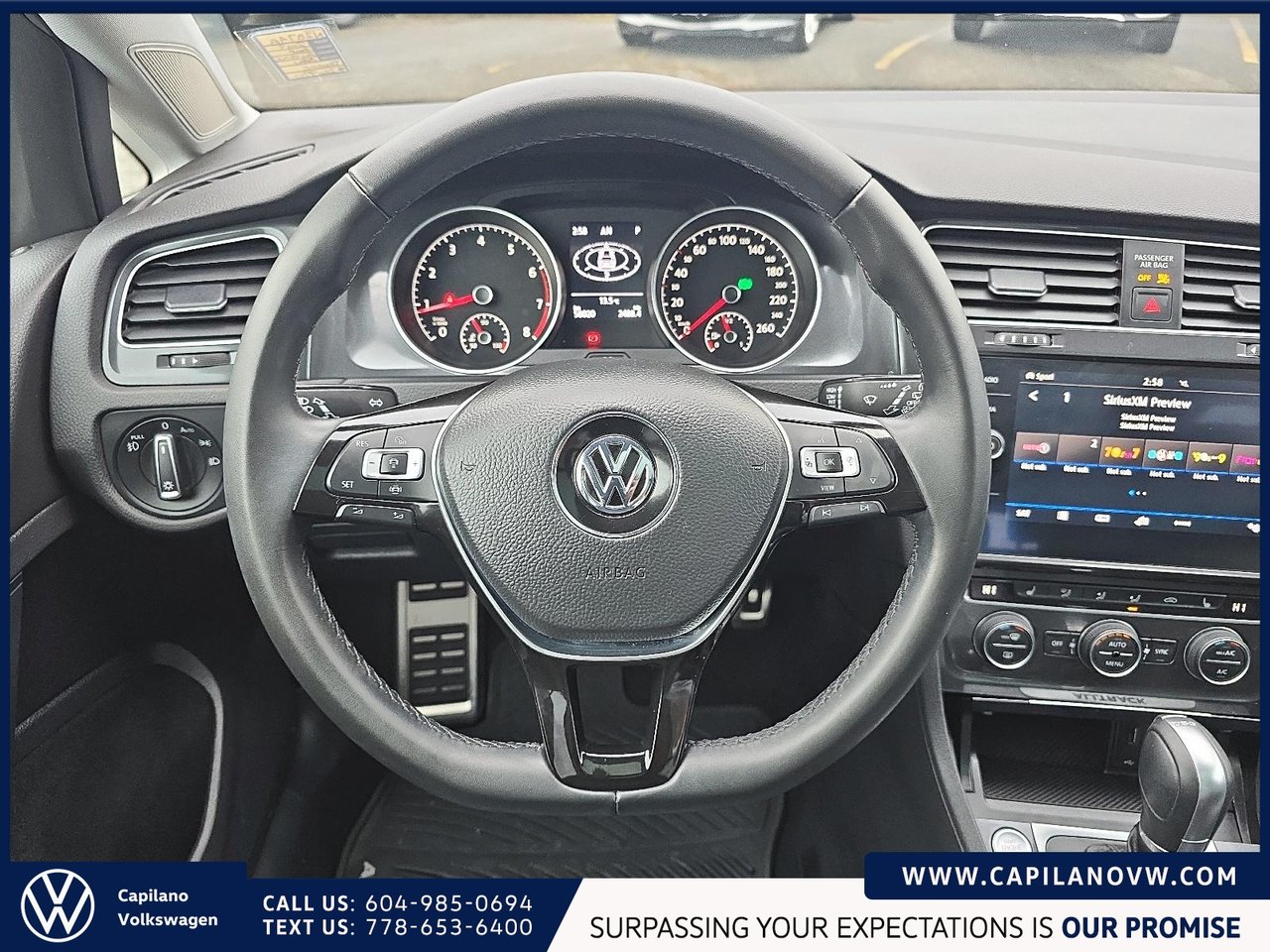 2019 Volkswagen Golf Alltrack Highline 4MOTION | Driver Assistance Basic Package Just Arrived! Local Vehicle, Low KM
