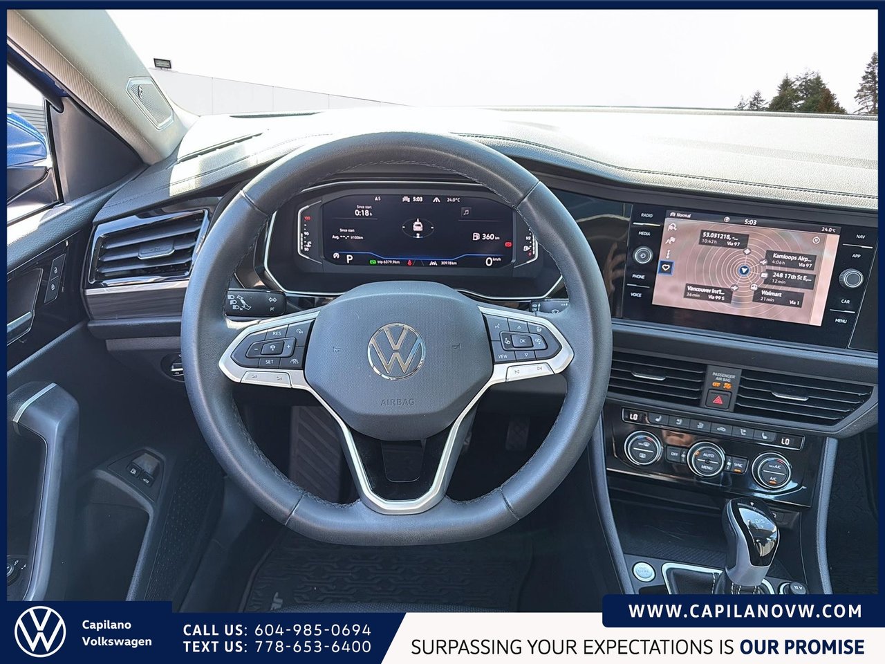 2024 Volkswagen Jetta Highline Local, One Owner, Low KM
