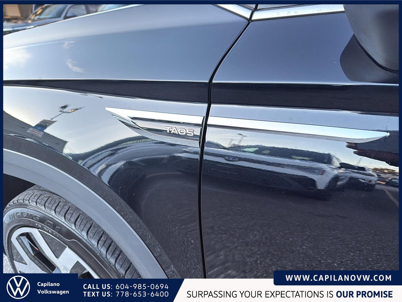 2023 Volkswagen Taos Highline 4MOTION | 19 Wheels Just Arrived! Local, One Owner, No Accidents