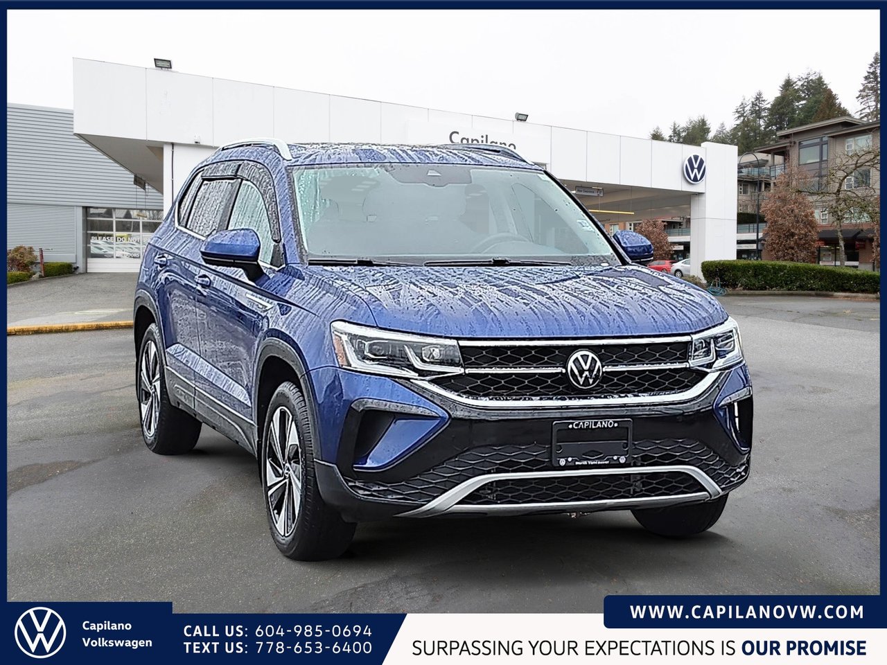 2024 Volkswagen Taos Highline 4MOTION Just Arrived! Local Vehicle, Low KM, No Accidents