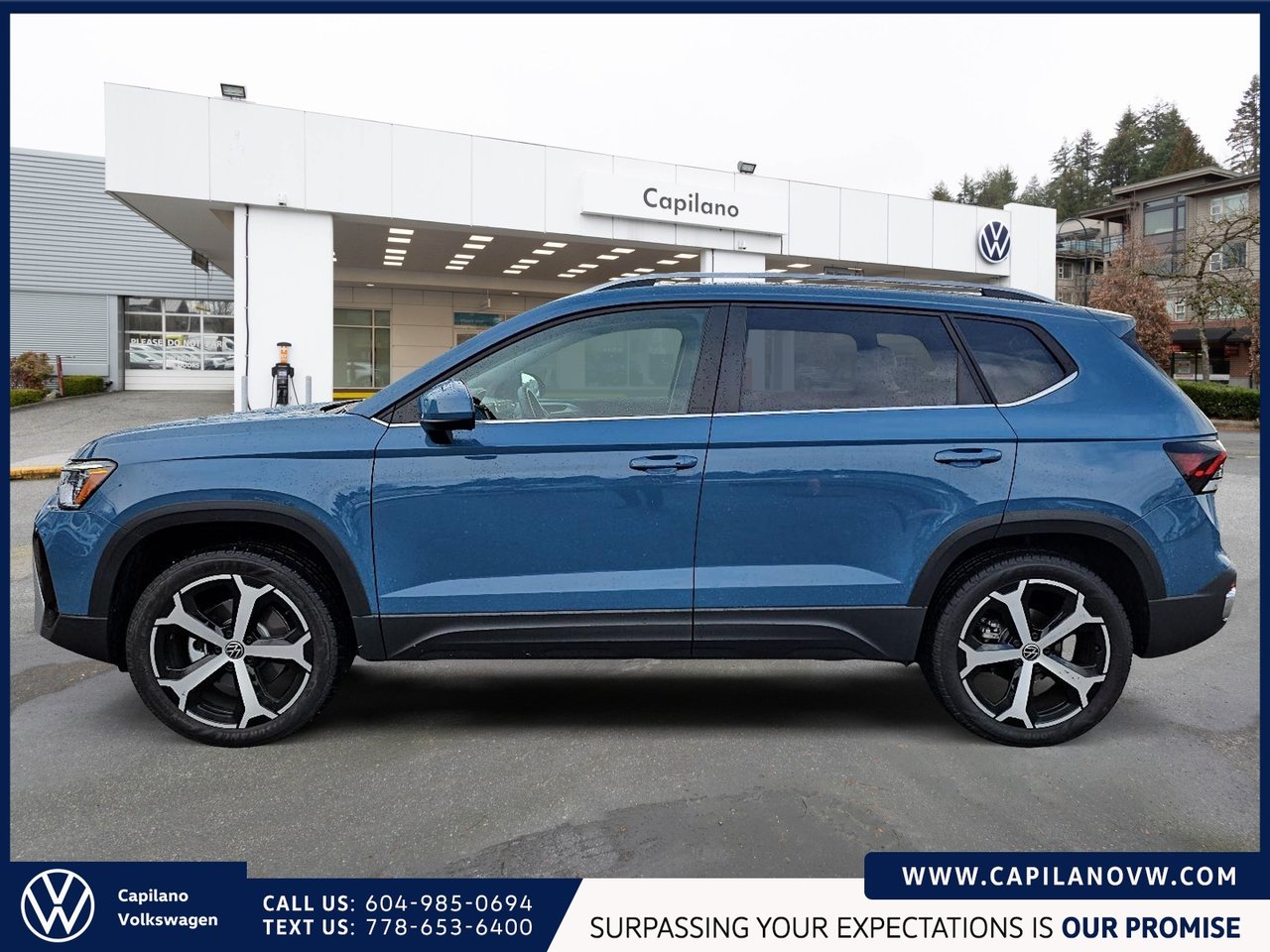2025 Volkswagen Taos Highline 4MOTION | 19 Wheels Package Just Arrived! Local, One Owner, No Accidents