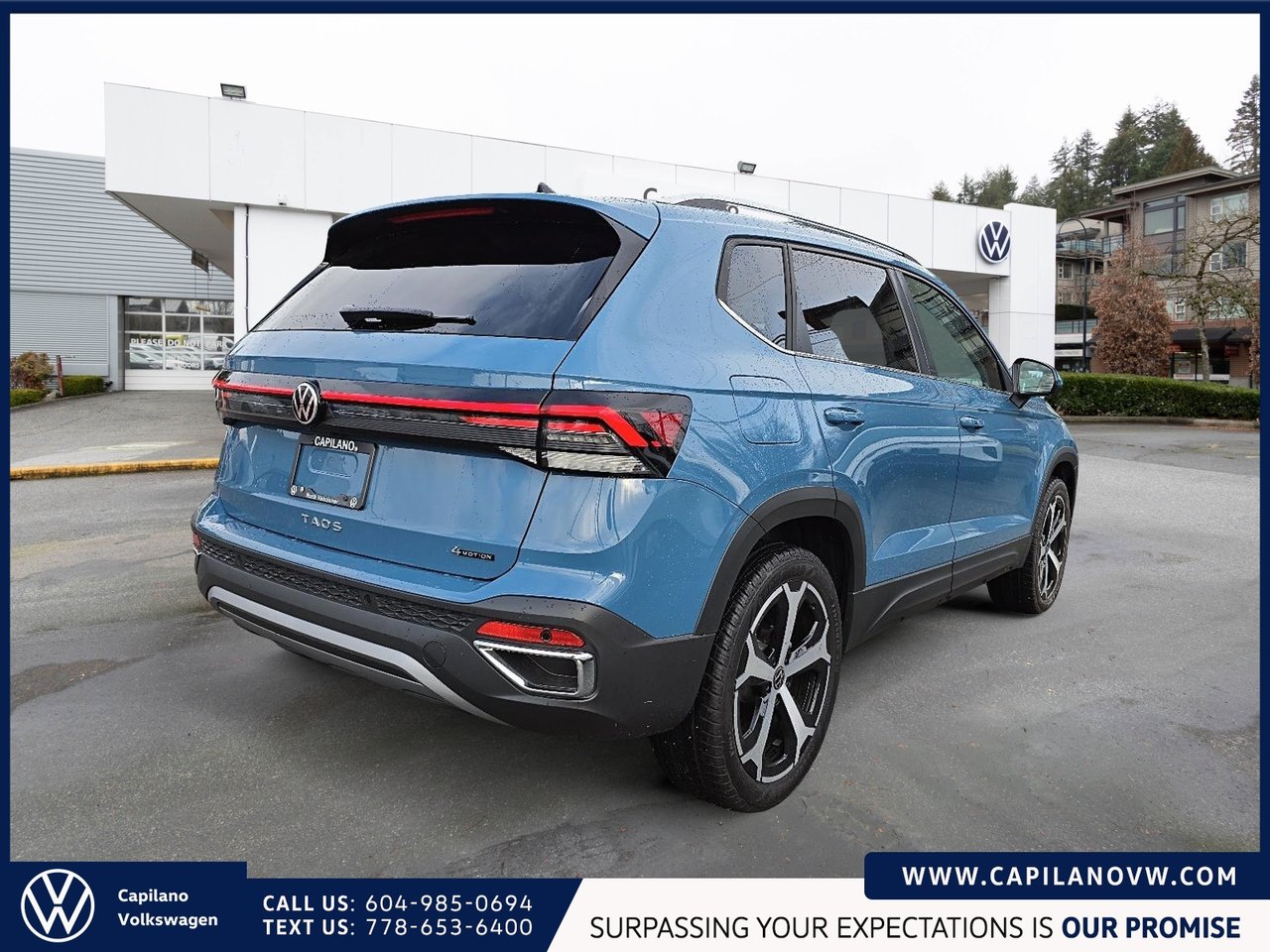 2025 Volkswagen Taos Highline 4MOTION | 19 Wheels Package Just Arrived! Local, One Owner, No Accidents
