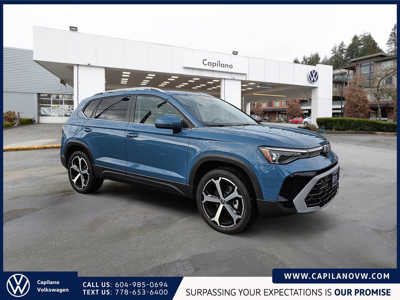 2025 Volkswagen Taos Highline 4MOTION | 19 Wheels Package Just Arrived! Local, One Owner, No Accidents