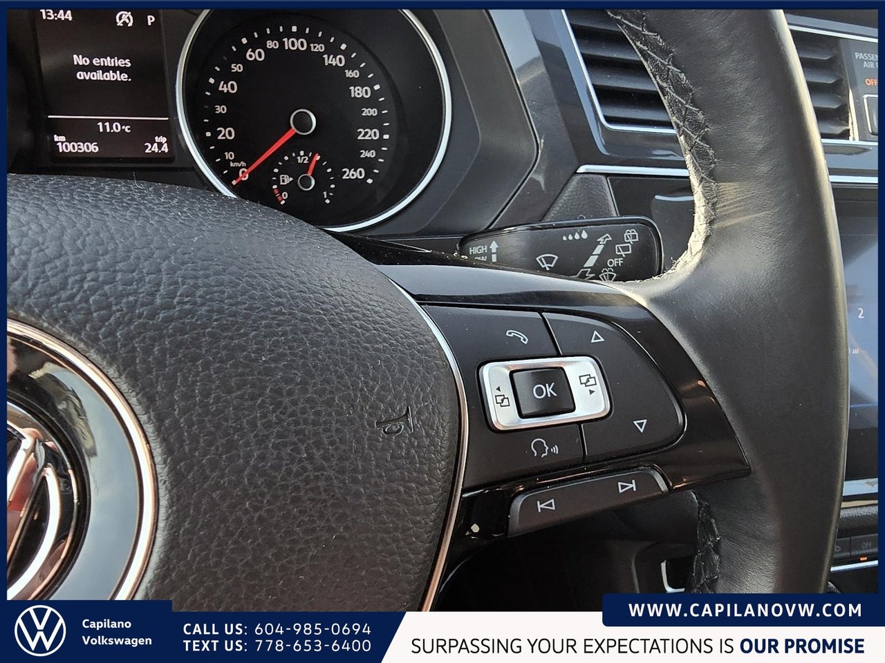 2018 Volkswagen Tiguan Trendline 4MOTION | Convenience Package Just Arrived! Local Vehicle, AWD, Cloth Seats