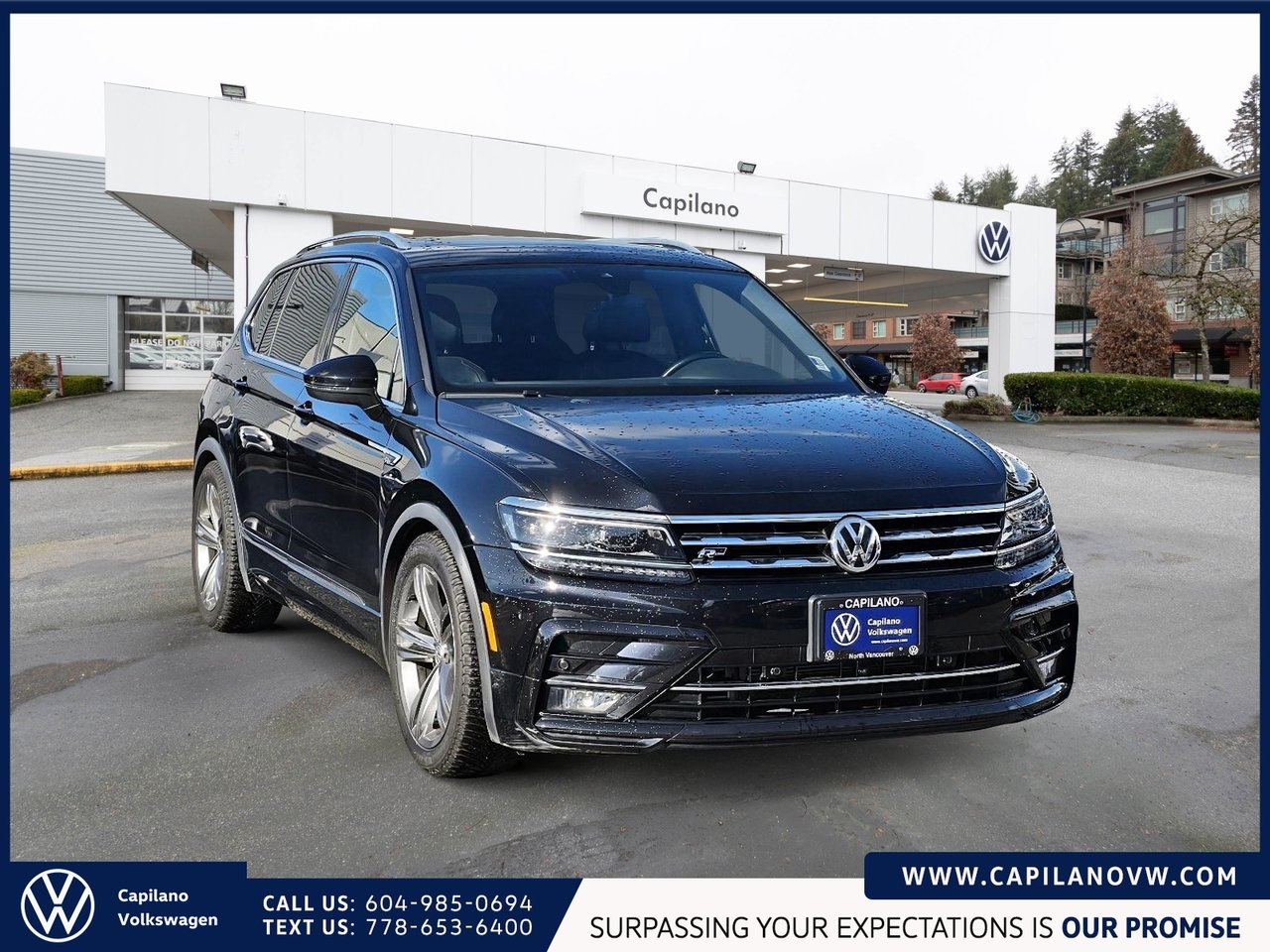 2020 Volkswagen Tiguan Highline 4MOTION | R Line Package +Driver Assistance Package