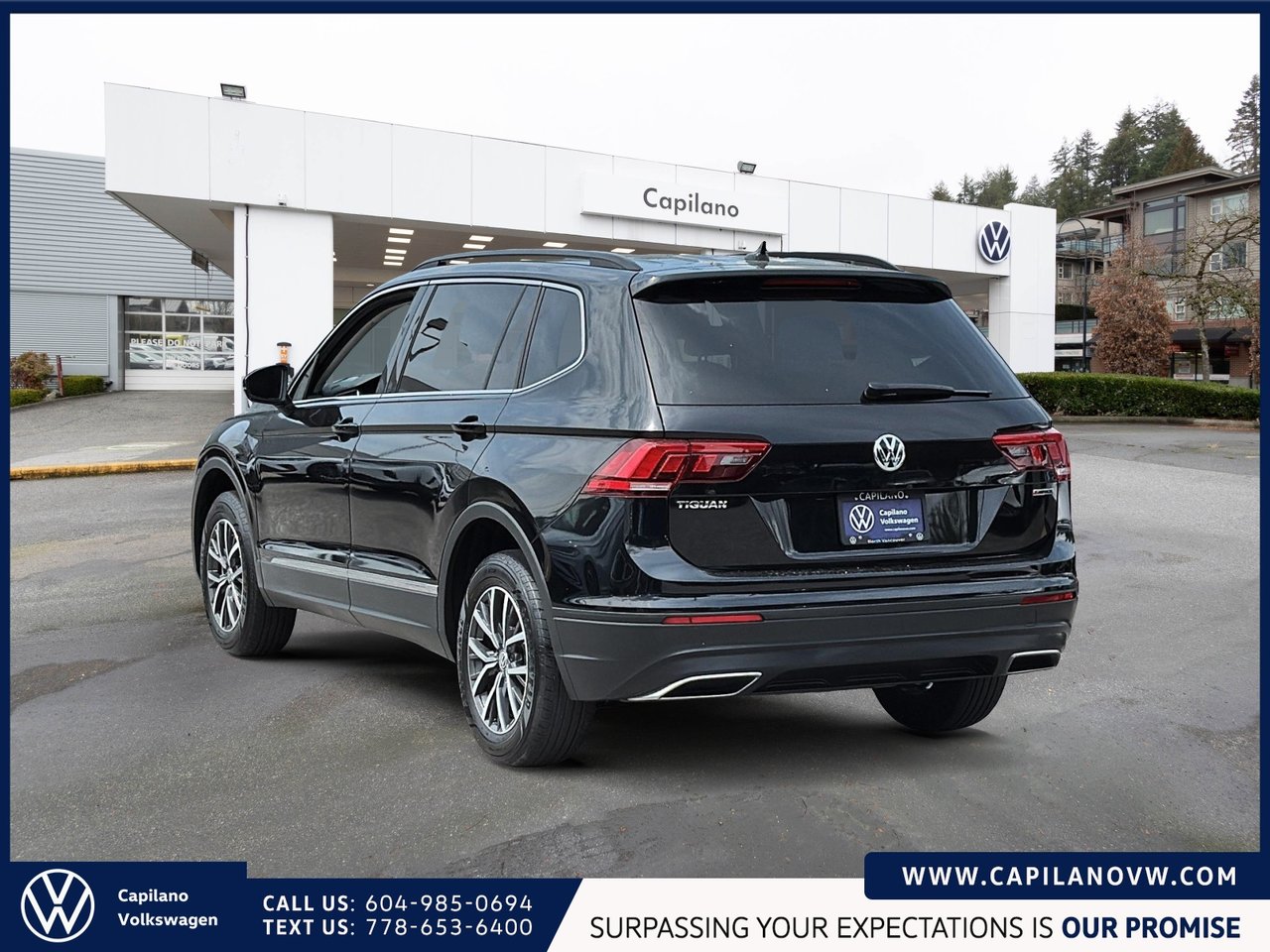 2021 Volkswagen Tiguan Comfortline 4MOTION + Panoramic Sunroof Just Arrived! Local, Low Km