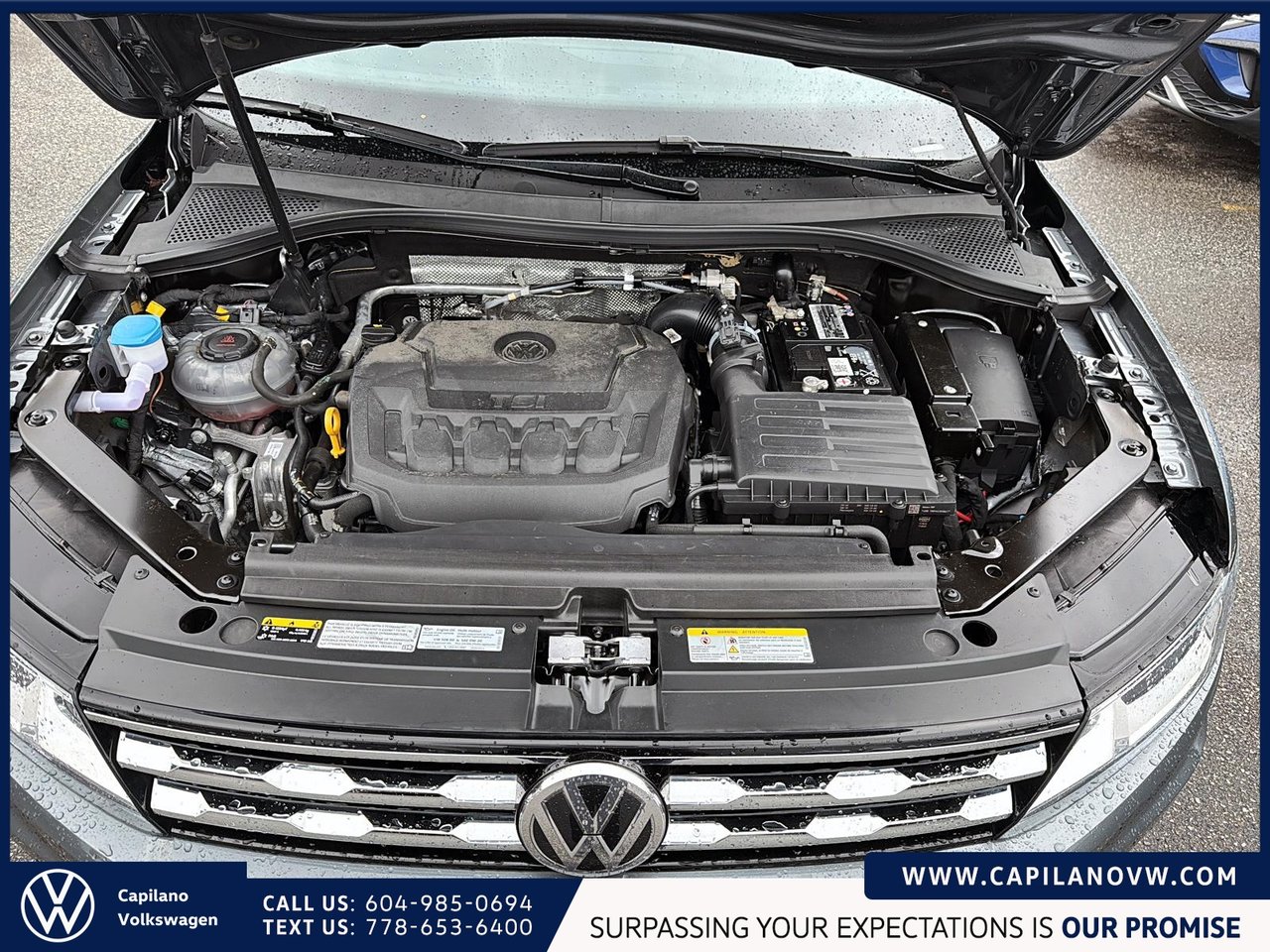 2021 Volkswagen Tiguan COMFORTLINE 4MOTION + Panoramic Sunroof Just Arrived! Local, One Owner, Low KM!,