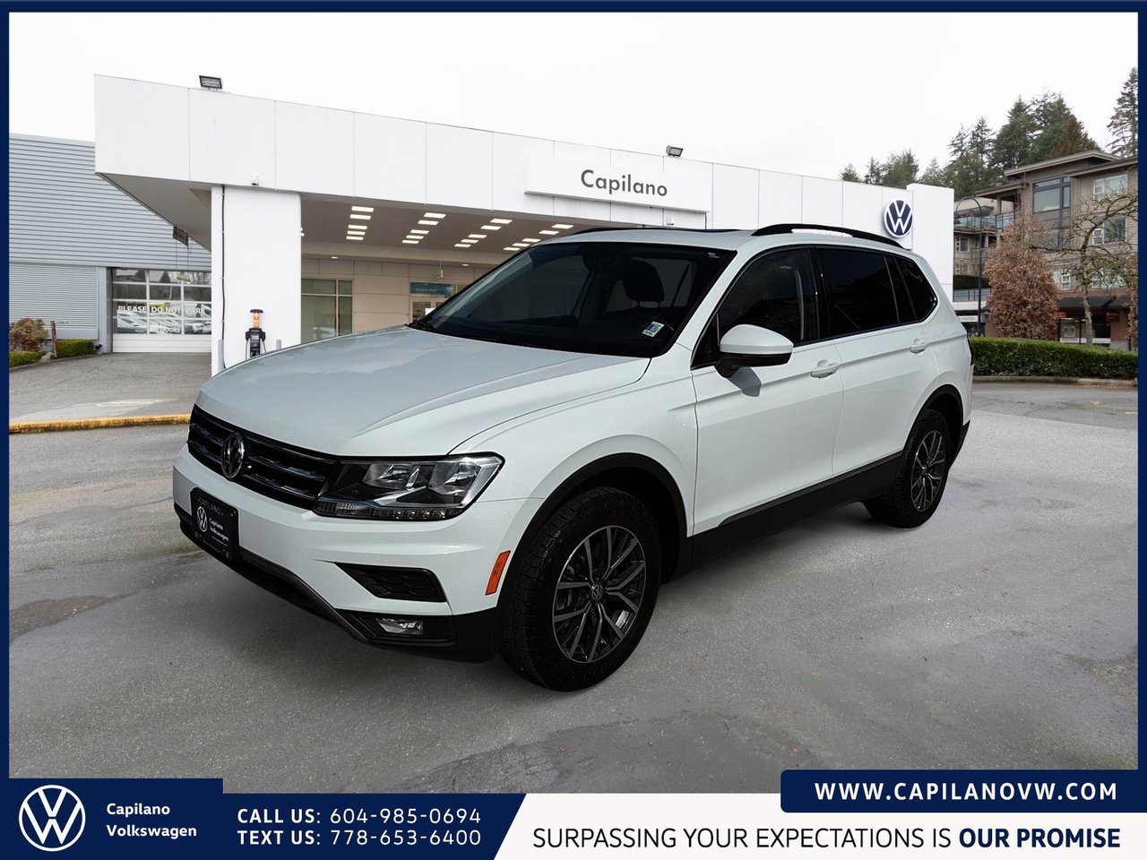 2021 Volkswagen Tiguan Comfortline 4MOTION | Panoramic Sunroof Just Arrived! Local Vehicle, One Owner, No Accidents