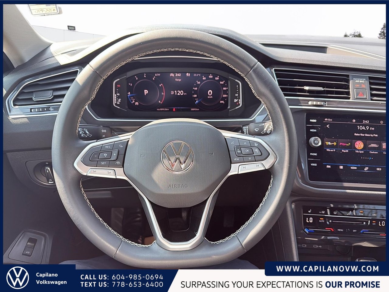 2024 Volkswagen Tiguan Comfortline 4MOTION Just Arrived! Local, One Owner, No Accidents