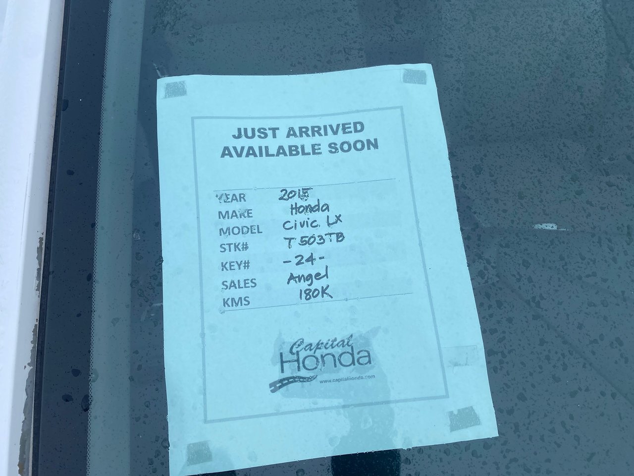 2015 Honda Civic Sedan LX-1