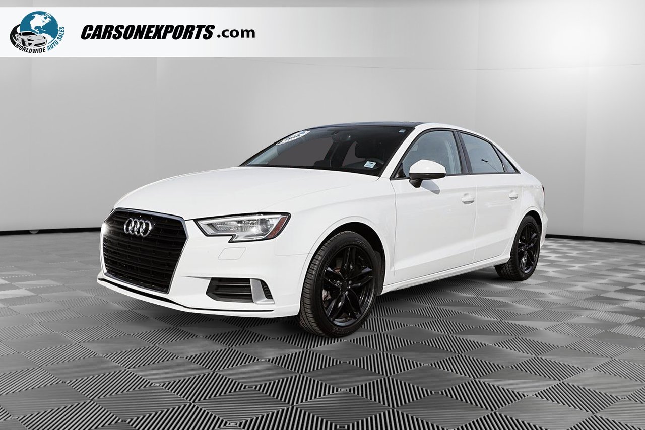 White 2019 Audi A3 Hatchback Automatic