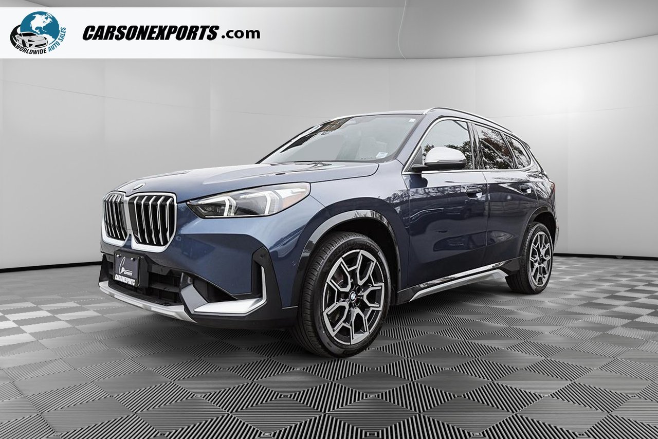 Blue Metallic 2023 BMW X1 SUV / Crossover All-Wheel Drive Automatic