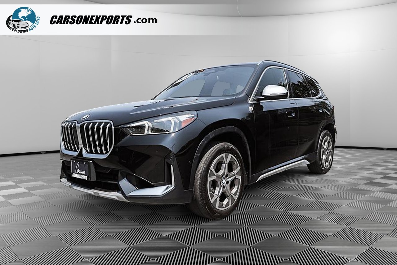 Jet Black 2024 BMW X1 SUV / Crossover All-Wheel Drive Automatic
