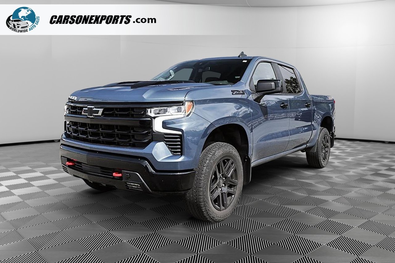 Lakeshore Blue 2024 Chevrolet Silverado 1500 Pickup Truck Four-Wheel Drive Automatic