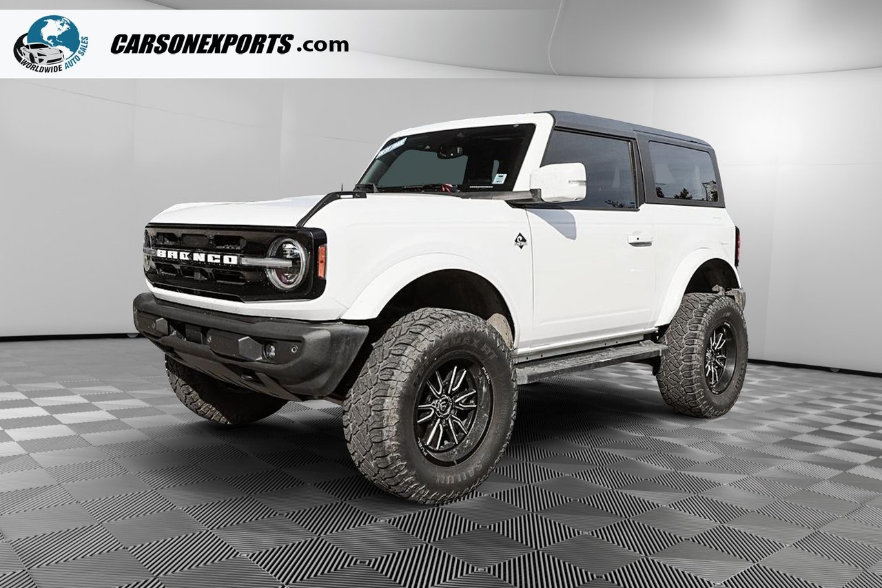 Oxford White 2022 Ford Bronco SUV / Crossover Four-Wheel Drive Automatic