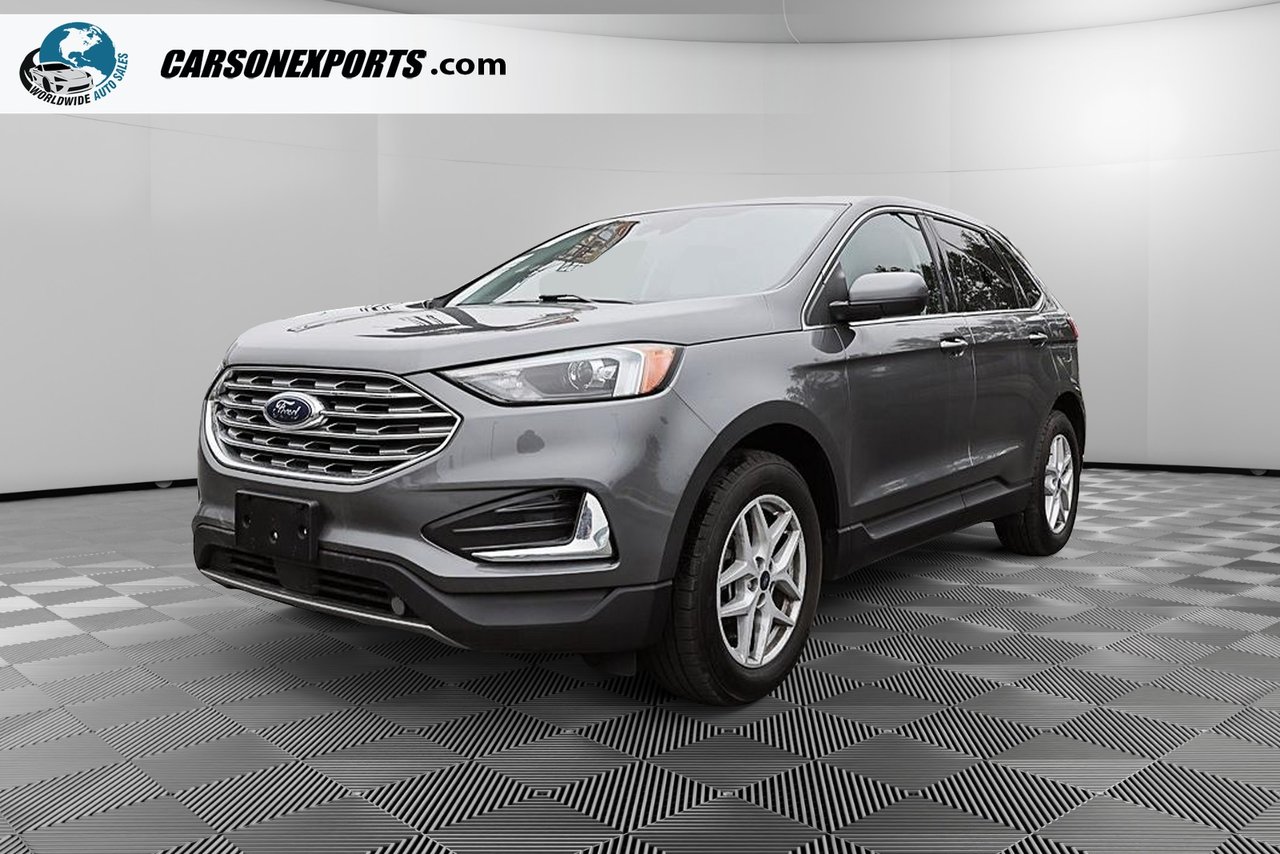 Gray Metallic 2022 Ford Edge SUV / Crossover All-Wheel Drive Automatic