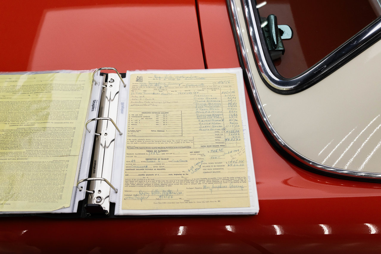 1956 Ford Thunderbird Base-4