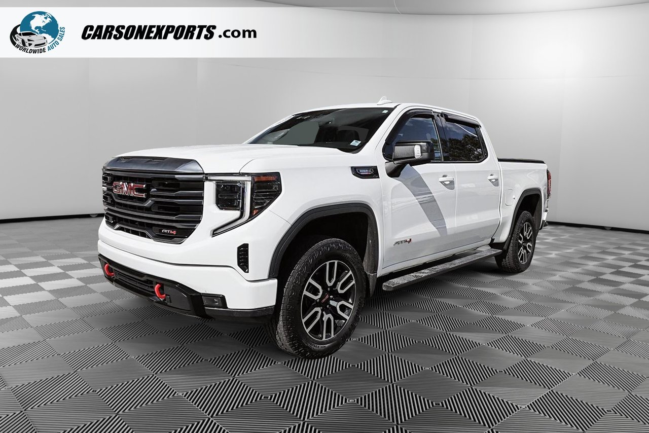 Summit White 2022 GMC Sierra 1500 Pickup Truck Four-Wheel Drive Automatic