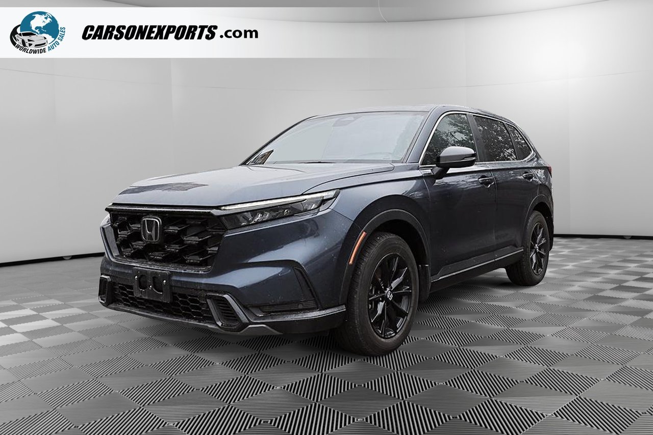 Blue 2025 Honda CR-V Hybrid SUV / Crossover Continuously Variable Transmission