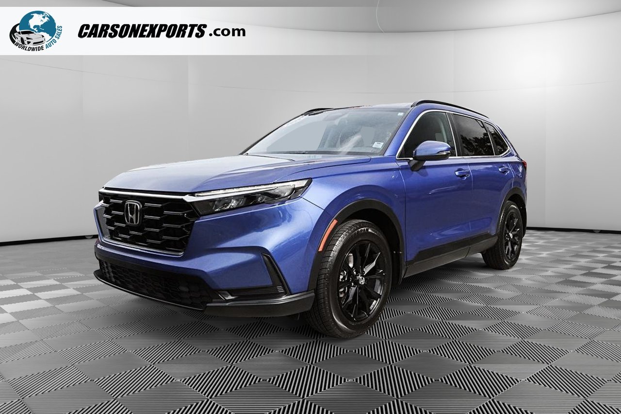 Blue 2024 Honda CR-V SUV / Crossover Continuously Variable Transmission