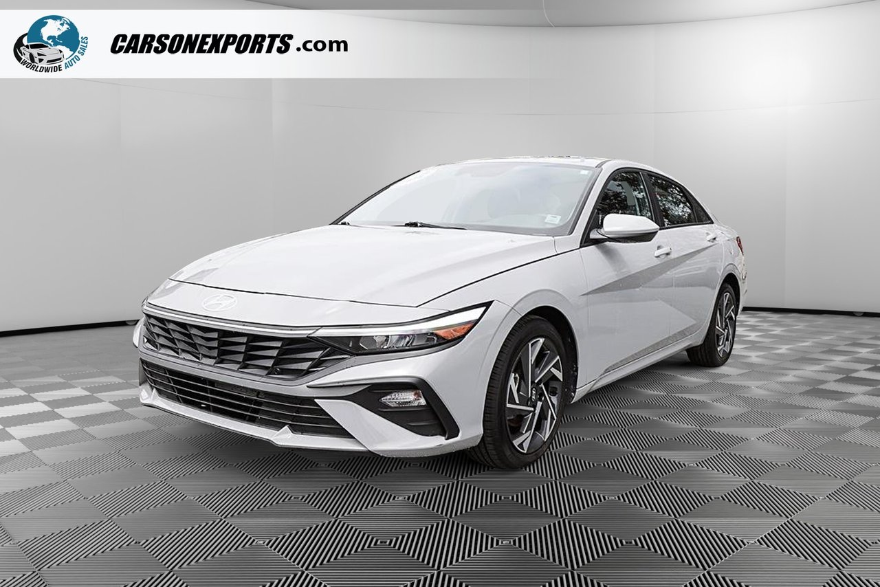 Gray 2025 Hyundai Elantra Sedan Continuously Variable Transmission