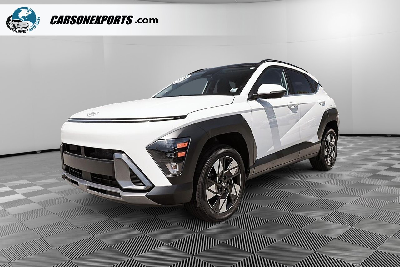 Atlas White 2025 Hyundai Kona Preferred AWD SUV / Crossover Continuously Variable Transmission